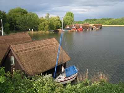 Hausboote auf der Mritz